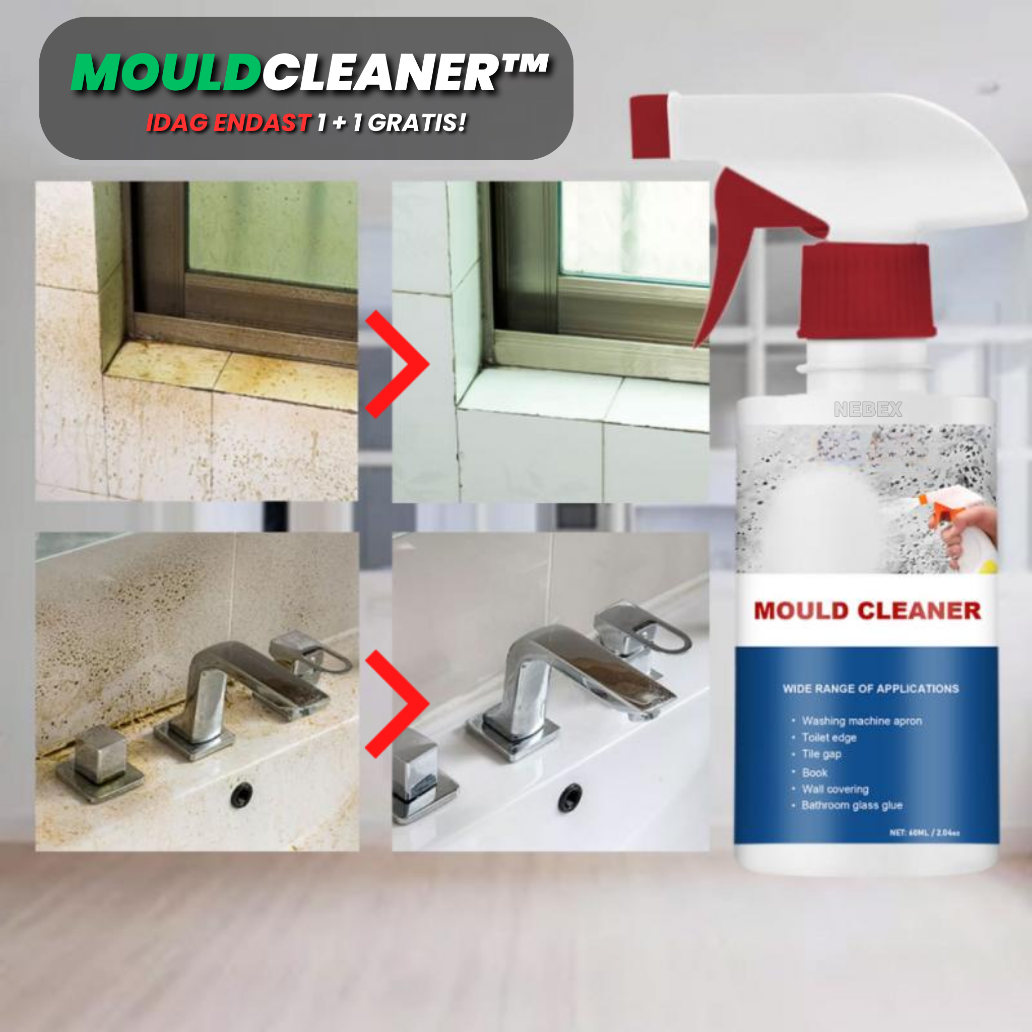 MouldCleaner™ | Säkert och rent hem