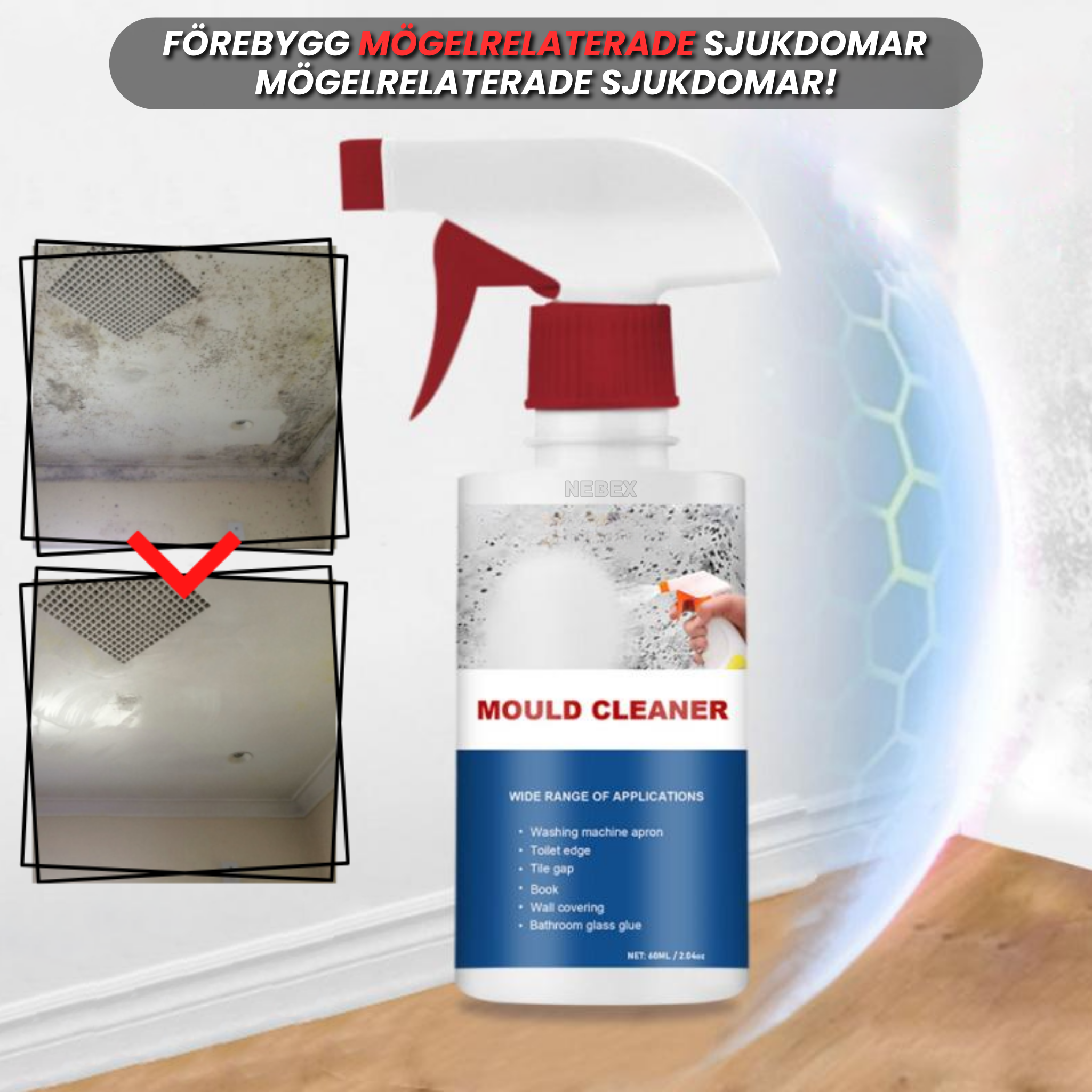 MouldCleaner™ | Säkert och rent hem