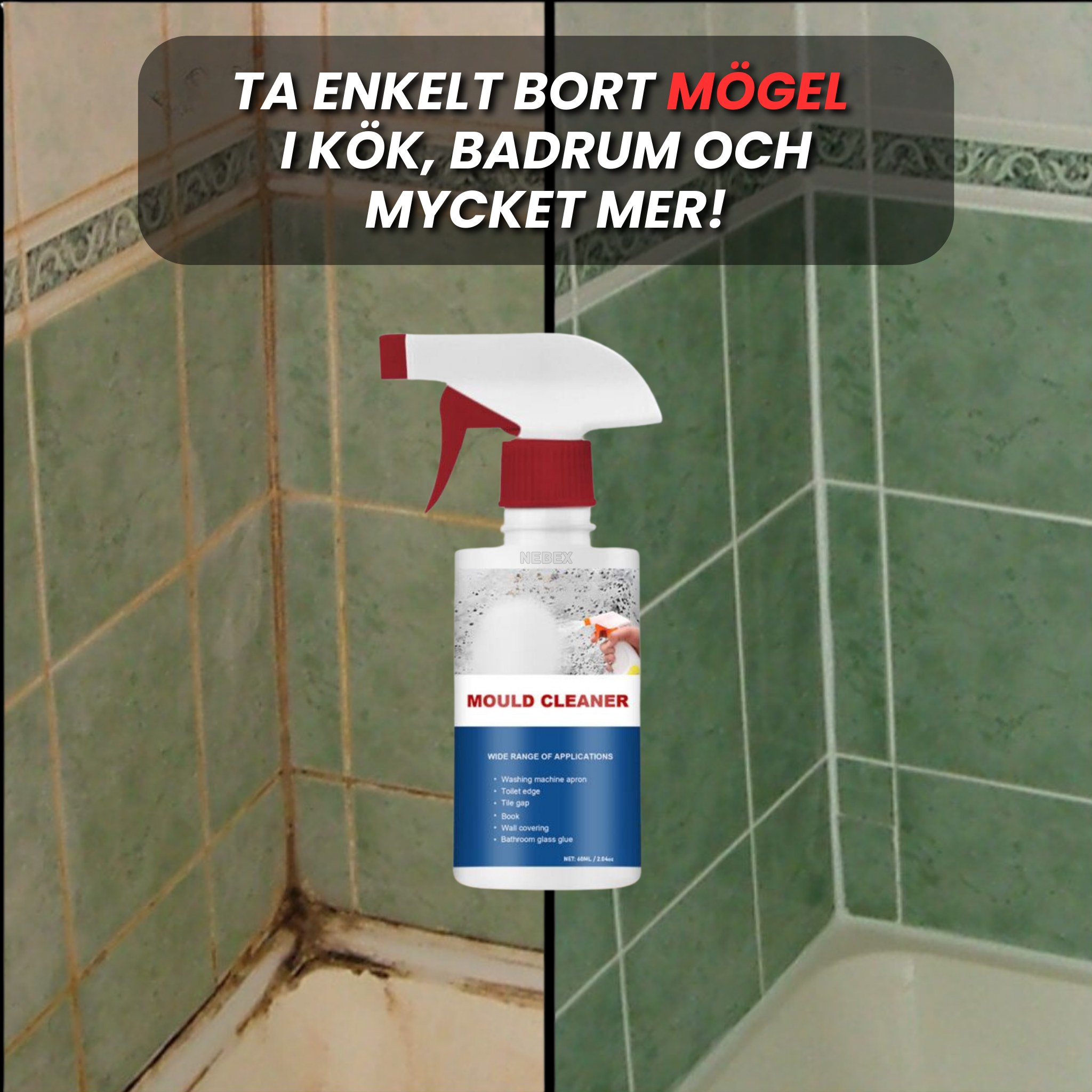 MouldCleaner™ | Säkert och rent hem