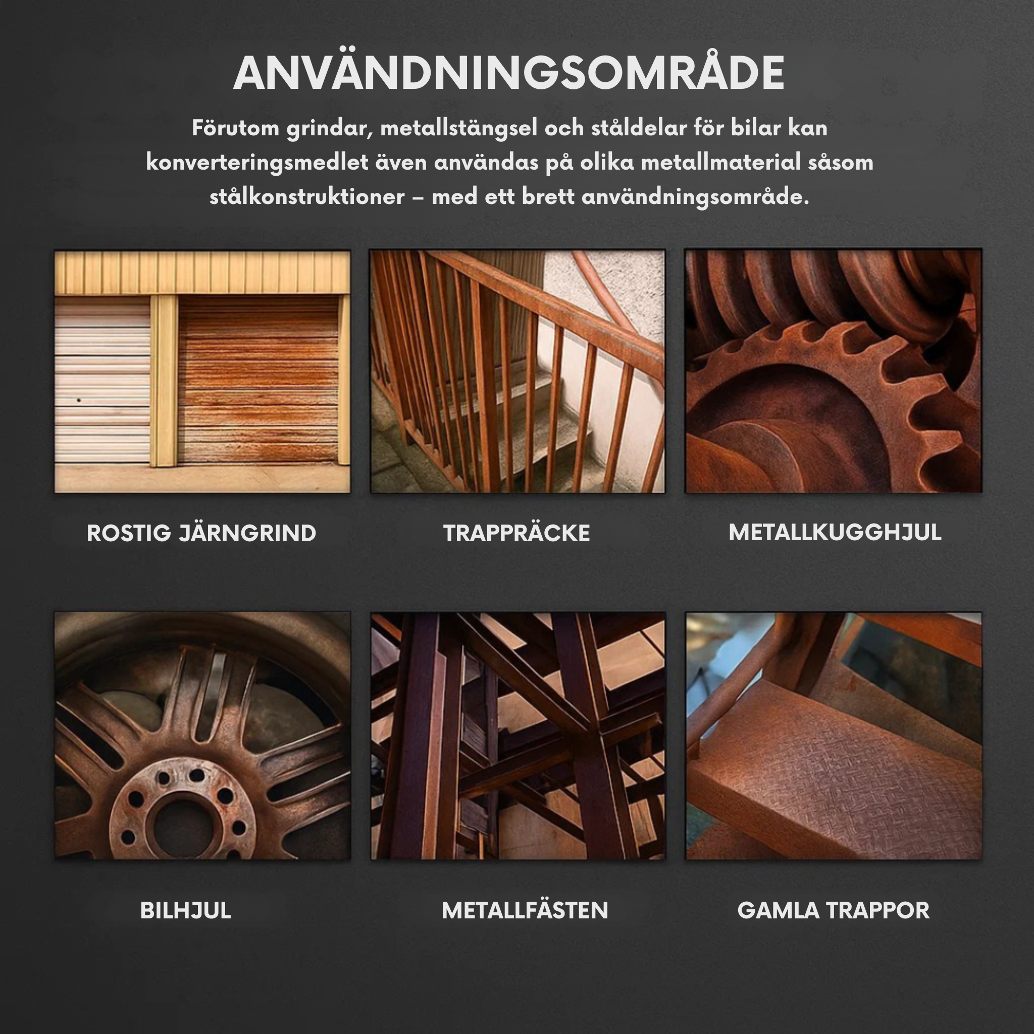 OxidBlock™ | Avlägsnar effektivt rost från metall
