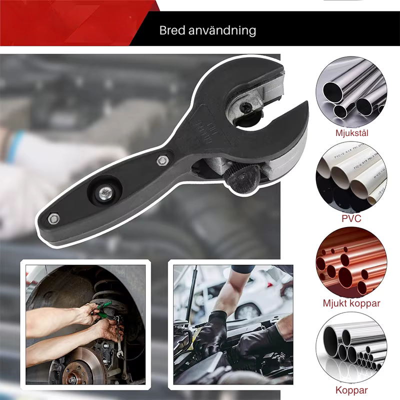 PipeCutter™ | Snabbt. Rakt. Perfekt.
