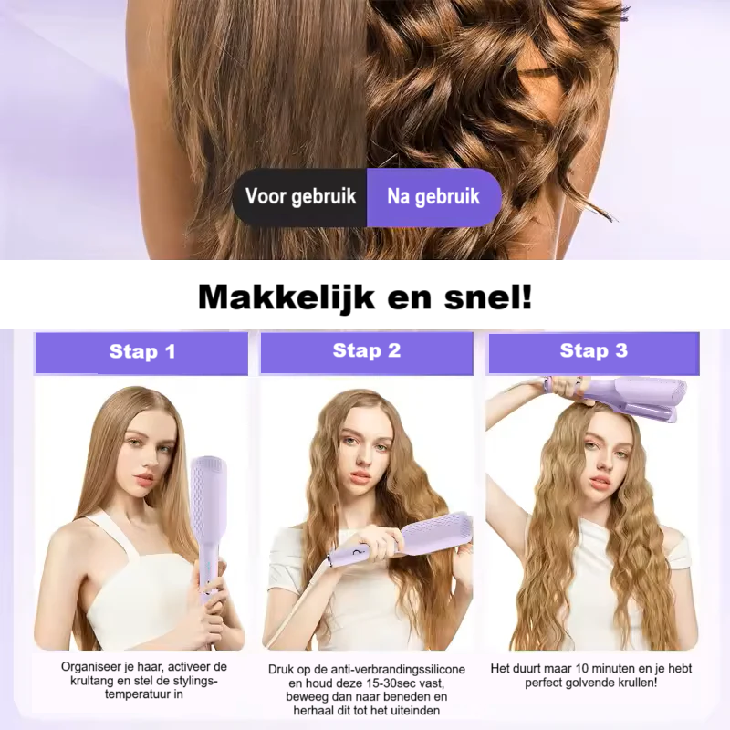 Wellinger™ | Underbart långvariga, vågiga lockar