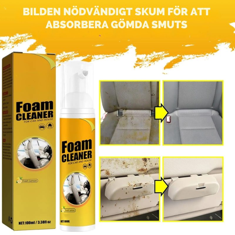 FoamCleaner™ | Rengör allt direkt!