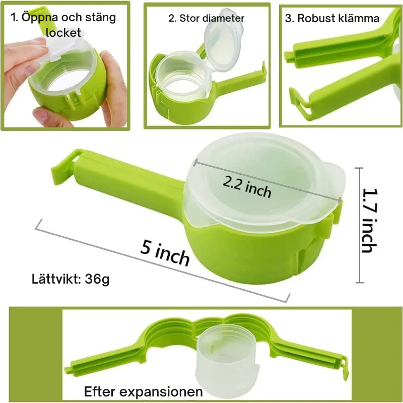 SealClip™ | Lufttät & fuktskyddad!