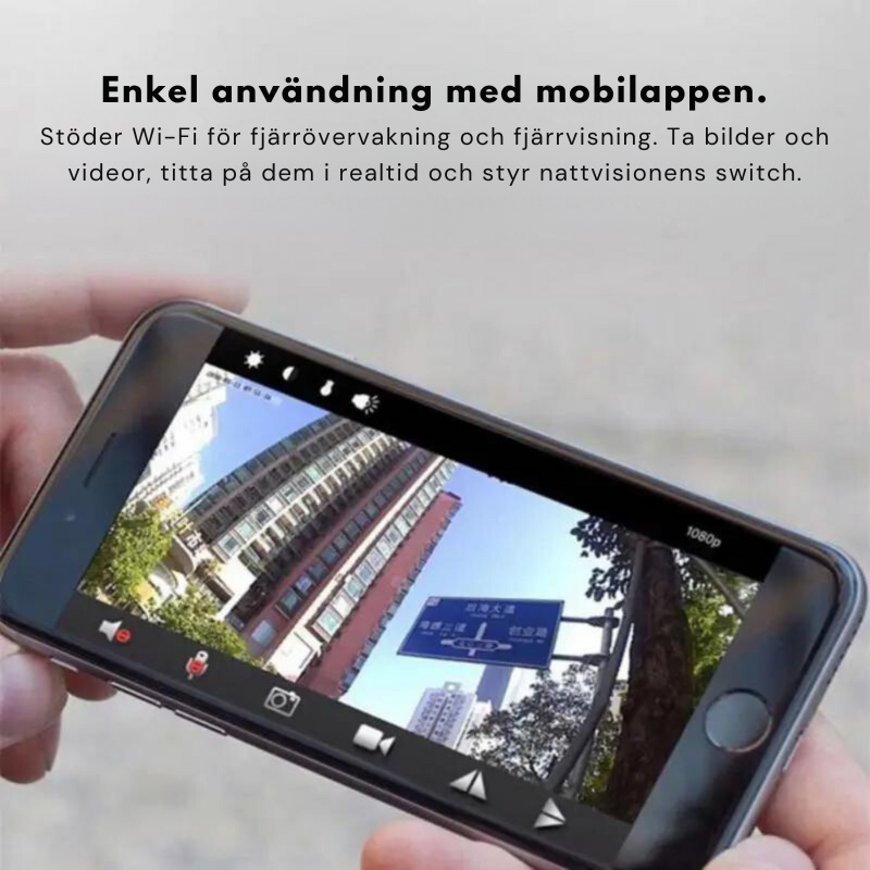 NanoSpy™ | Titta live med din telefon