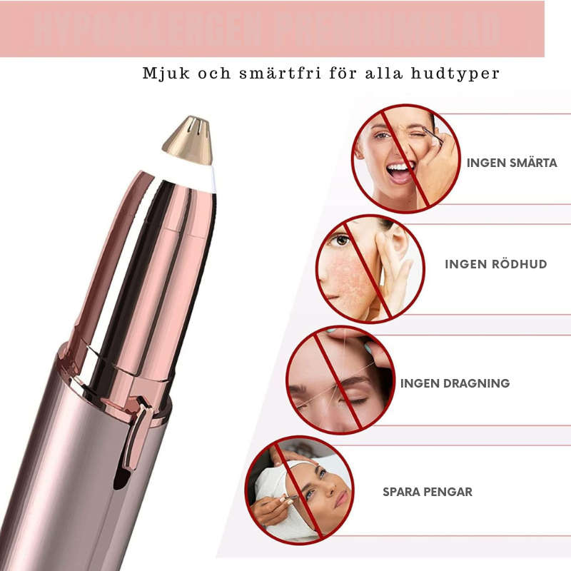 GlowTrim™ | Smärtfri, precis och alltid perfekt