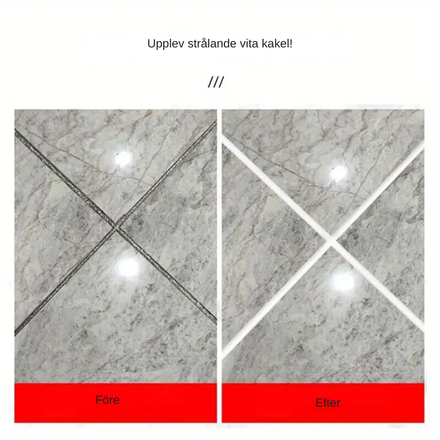 CleanSeal™ | Återställer fogar utan ansträngning!