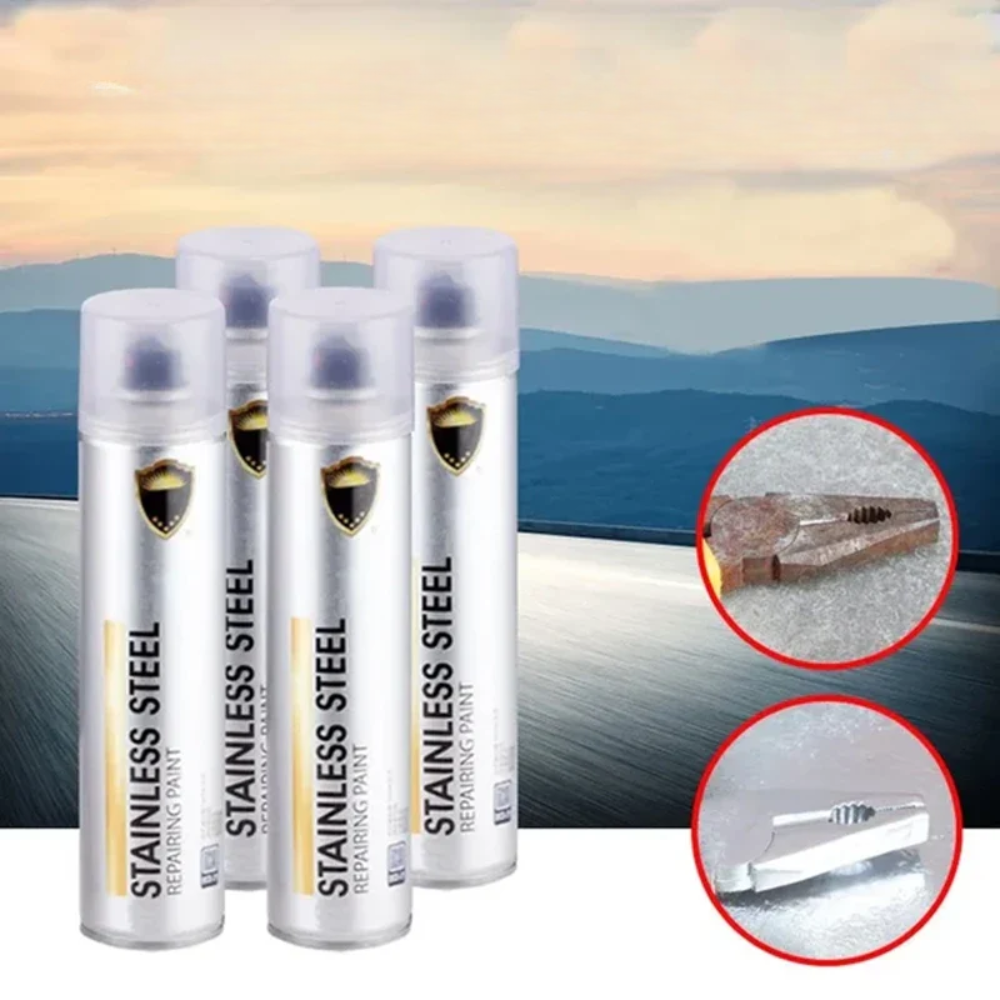 SteelSpray™ | Rostfri vid varje sprutning!