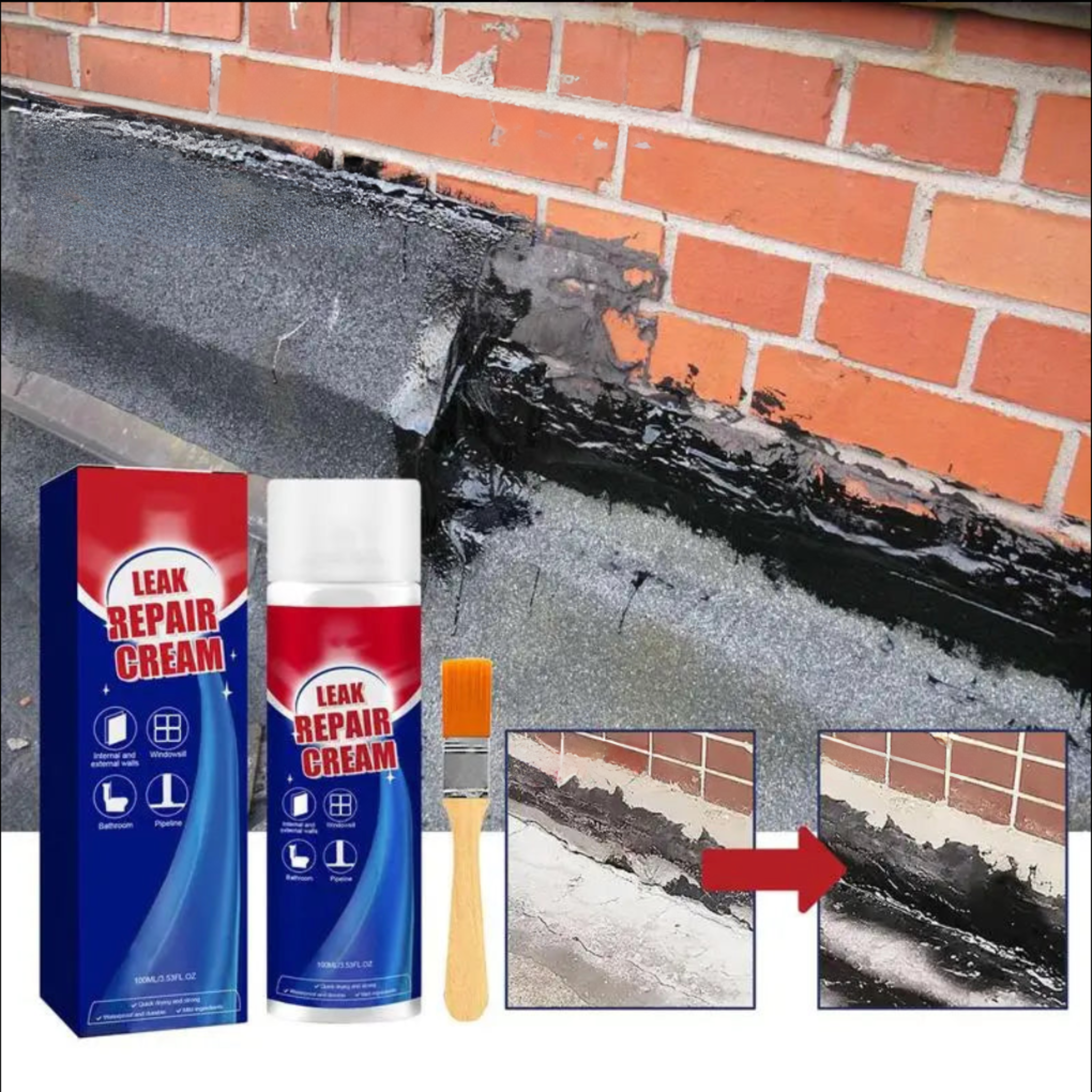 LeakRepair™ | Direkt och stark tätning