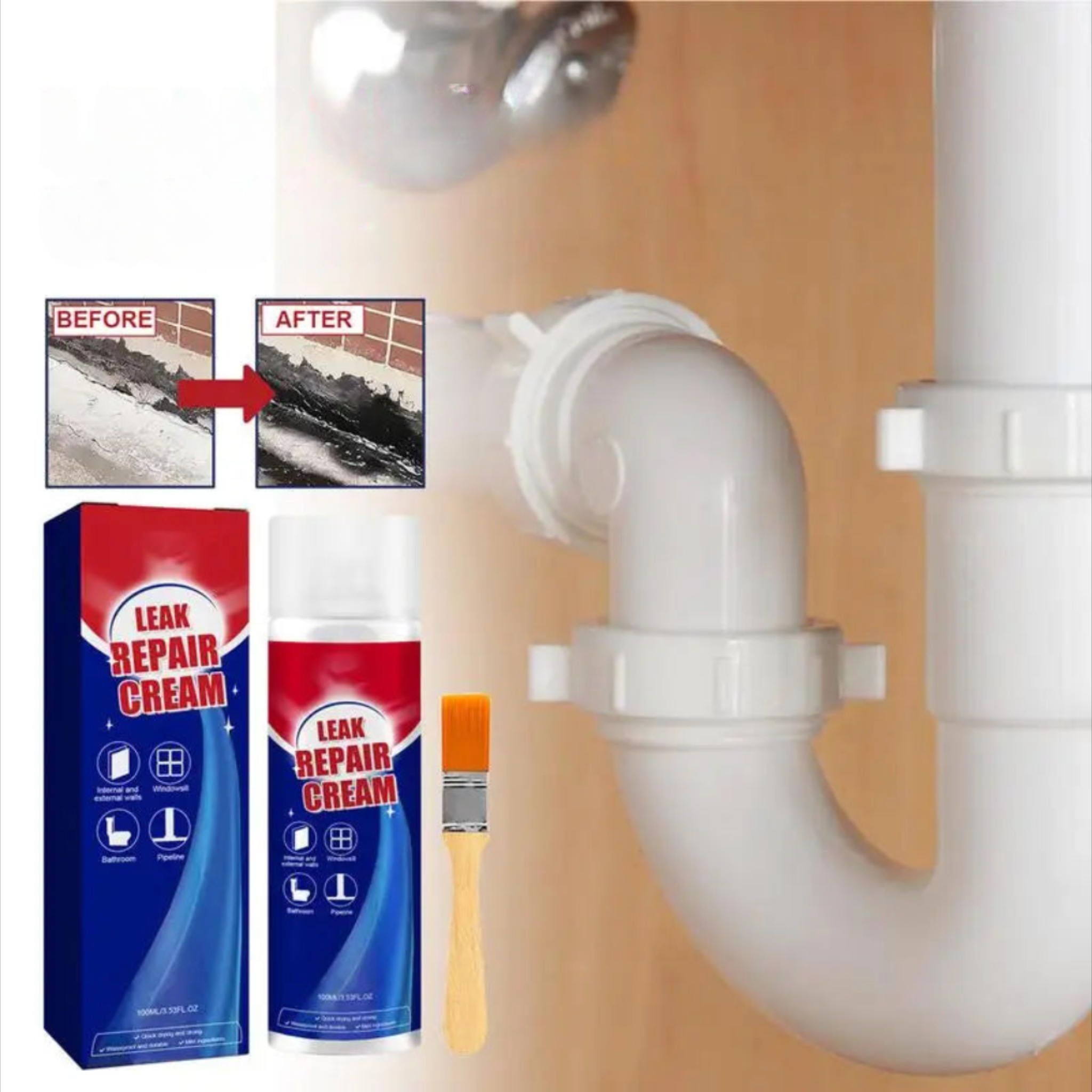 LeakRepair™ | Direkt och stark tätning
