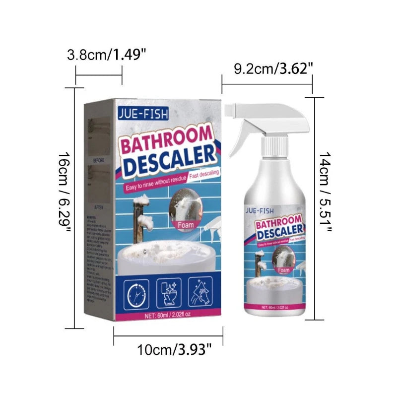 DescaleX™ | Badrummet blir direkt rent!