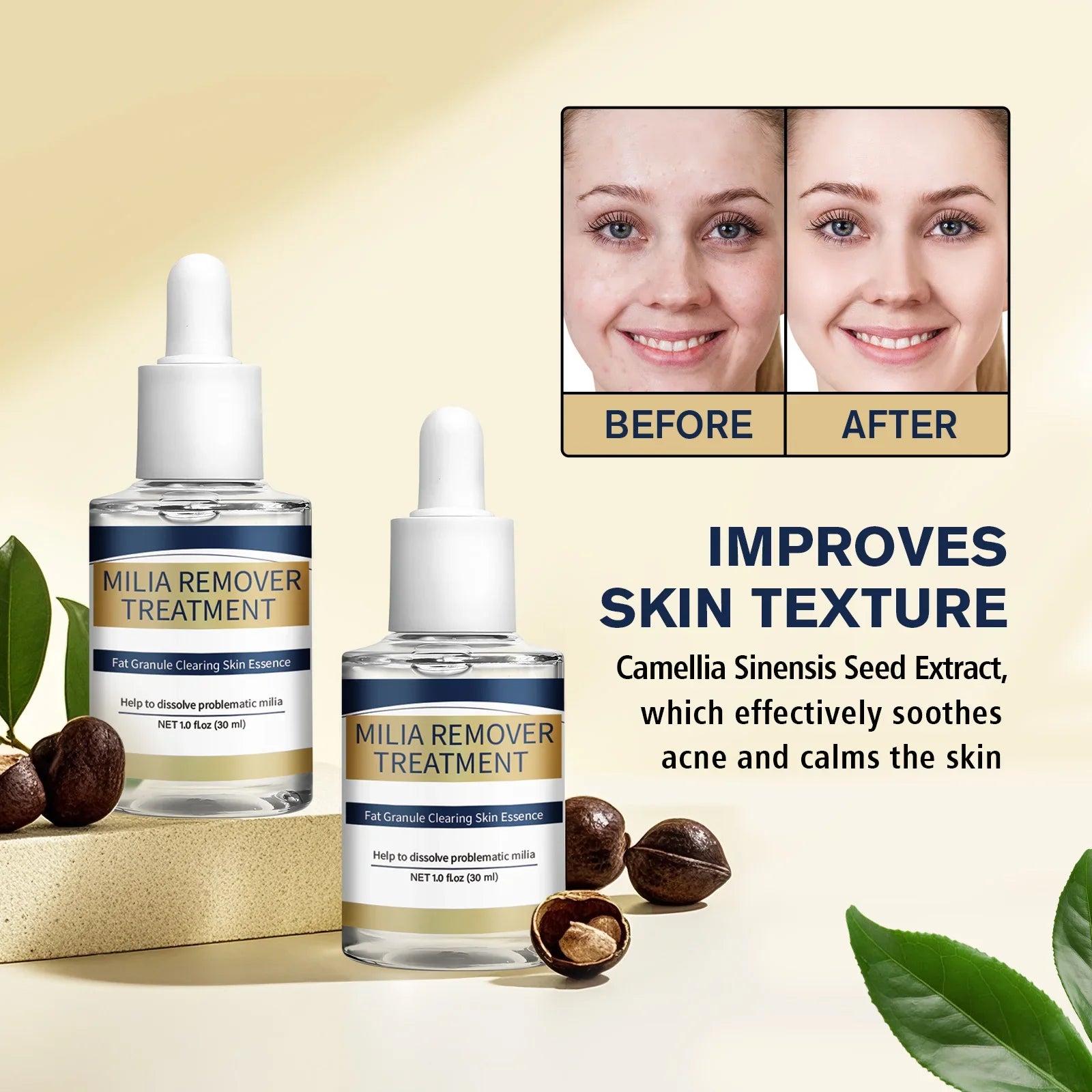 Milia™ | Resultat inom en vecka!