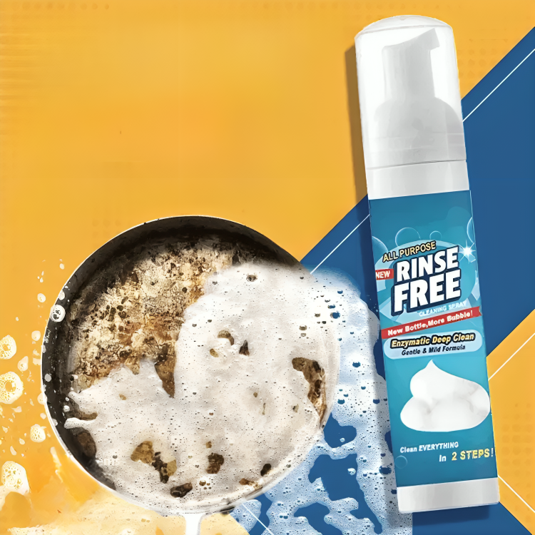 RinseFree™ | Allt snabbt och enkelt rent!