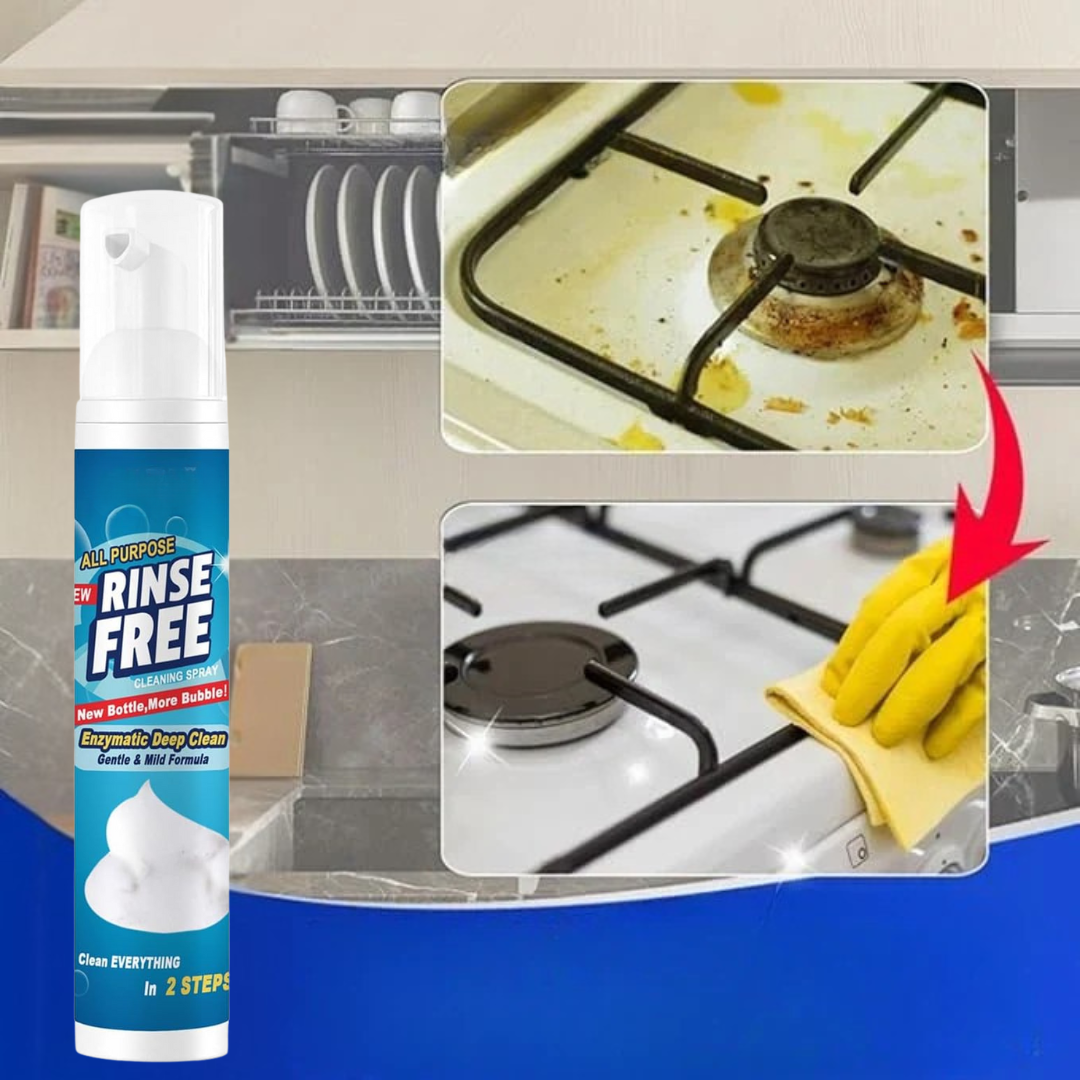 RinseFree™ | Allt snabbt och enkelt rent!