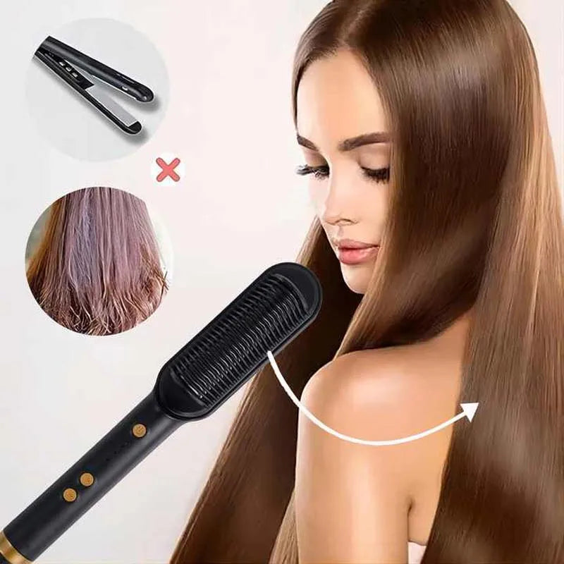 SilkBrush™ | Perfekt glatt hår i ett enda drag!